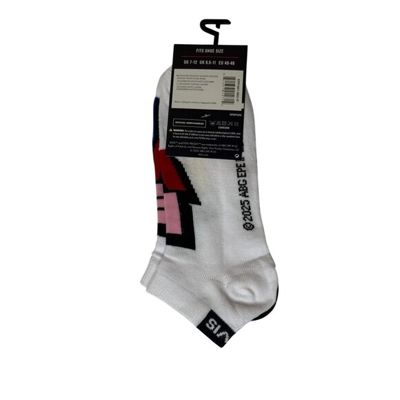 Elvis Presley 2-Pair Ankle Socks Men’s 7-12 Rock Legend NWT - Picture 2 of 2